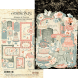 Graphic 45 Always & Forever Chipboard Pieces, Tags & Frames (4503178)