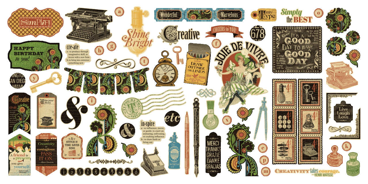 Graphic 45 Typography Keepsake Edition (4503202)