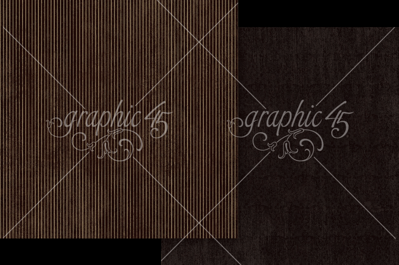 Graphic 45 Typography Keepsake Kit with Exclusive Metal Die-Set (4503203)