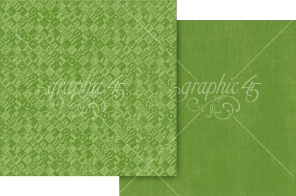 Graphic 45 Typography Keepsake Kit with Exclusive Metal Die-Set (4503203)