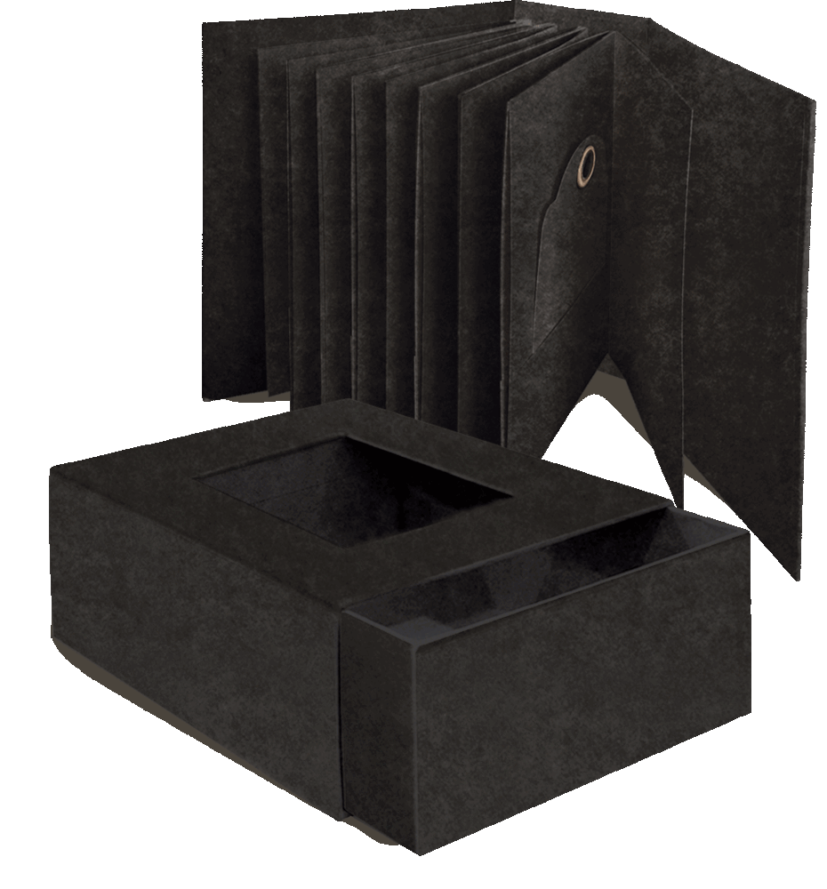 Graphic 45 ATC Album with Matchbook Box Black (4503206)