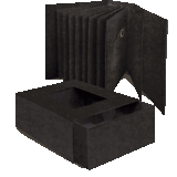 Graphic 45 ATC Album with Matchbook Box Black (4503206)