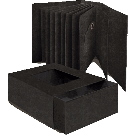 Graphic 45 ATC Album with Matchbook Box Black (4503206)