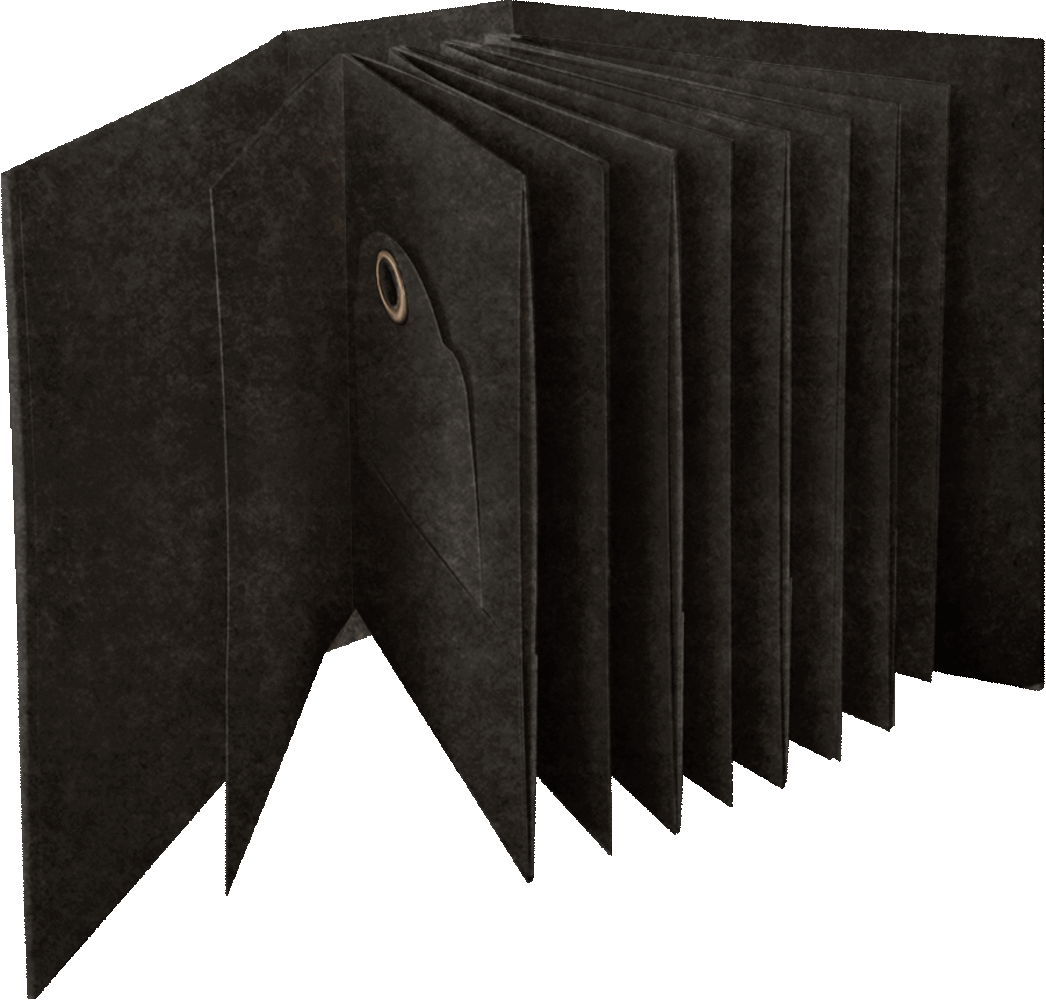 Graphic 45 ATC Album with Matchbook Box Black (4503206)