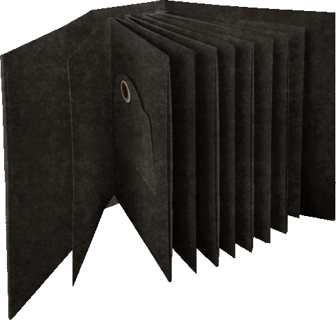 Graphic 45 ATC Album with Matchbook Box Black (4503206)