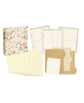 Graphic 45 Vintage Rose Binder Album with Pocket Pages (4503201)