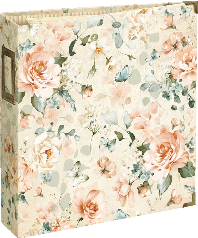 Graphic 45 Vintage Rose Binder Album with Pocket Pages (4503201)