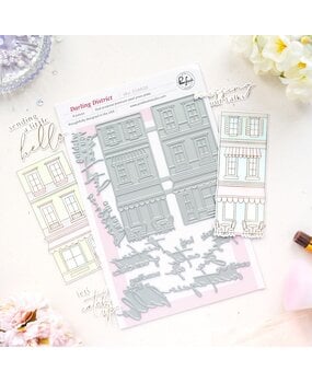 Pinkfresh Studio The Couture Edit Press Plate Darling District (316026)