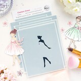 Pinkfresh Studio The Couture Edit Stencil Couture Grace (314926)