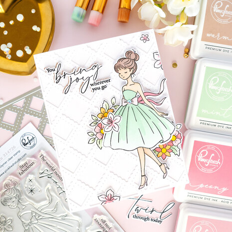 Pinkfresh Studio The Couture Edit Stamp Couture Grace (314726) Pinkfresh Studio The Couture Edit Stamp Couture Grace (314726)