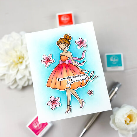 Pinkfresh Studio The Couture Edit Stencil Couture Grace (314926) Pinkfresh Studio The Couture Edit Stencil Couture Grace (314926)