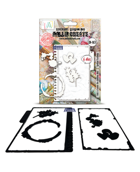 Aall and Create Marked & Made Die-Cutting Die Set Spilled Feelings (AALL-DI-107)