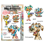 Aall and Create Pun & Paws A6 Stamp Set You're Pawsome (AALL-TP-1404)