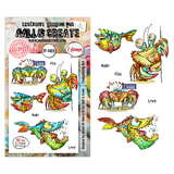 Aall and Create Pun & Paws A6 Stamp Set Crabsolutely Not (AALL-TP-1408)
