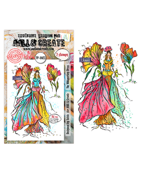 Aall and Create Whispers of Form A6 Stamp Set The Whispering Dress (AALL-TP-1403)