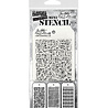 Stampers Anonymous Set #14 Tim Holtz Layering Mini Stencil (3pcs) (THMST014)