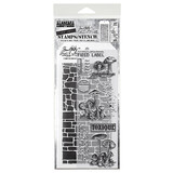 Stampers Anonymous Mixed Media #12 Tim Holtz Stamps/Stencil (THMM112)