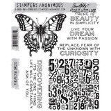 Stampers Anonymous Perspective Tim Holtz Cling Stamps (CMS213)