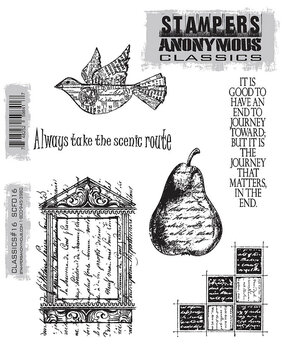 Stampers Anonymous Classics #16 Cling Mount Stamps (CBSCF016)