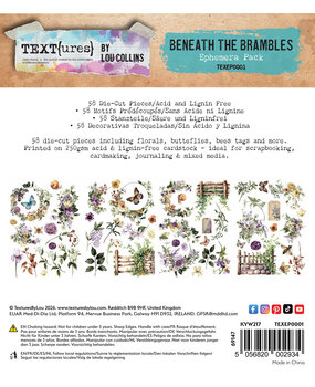 TEXT(ures) Beneath the Brambles Ephemera Pack (58pcs) (TEXEP0001)