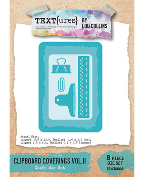 TEXT(ures) Beneath the Brambles Craft Die Set Clipboard Coverings Vol.II (TEXCD0003)