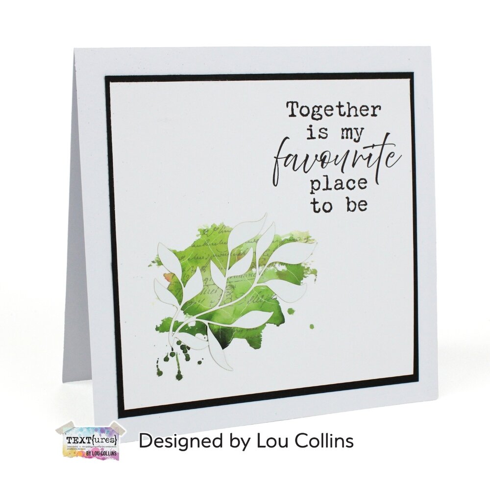 TEXT(ures) Beneath the Brambles 6x8 Inch Rub-On Transfer Set (8pcs) (TEXRO0001)