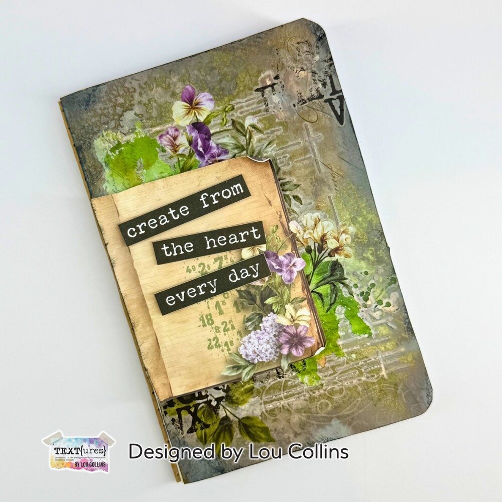 TEXT(ures) Beneath the Brambles 6x8 Inch Rub-On Transfer Set (8pcs) (TEXRO0001)