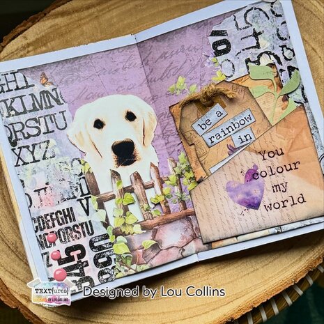 TEXT(ures) Beneath the Brambles 5x7 Inch Decoupage Paper (8pcs) (TEXDP0001)