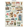 Stamperia Art of Travelling Junk Journal Stickers, Backgrounds, Cut-Outs (SBJK18)