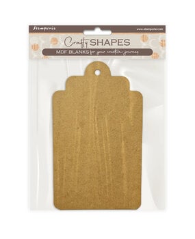 Stamperia A New Beginning MDF Crafty Shapes Blank Tag (KLSM81)