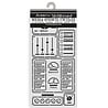 Stamperia A New Beginning Thick Stencil 12x25cm Control Panel (KSTDL155)