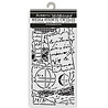 Stamperia A New Beginning Thick Stencil 12x25cm Notes (KSTDL154)