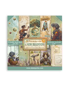 Stamperia A New Beginning 12x12 Inch Paper Pack (Double Face) (SBBL184)