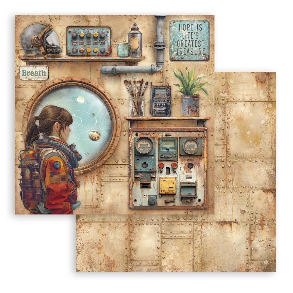 Stamperia A New Beginning 12x12 Inch Paper Pack (Double Face) (SBBL184)