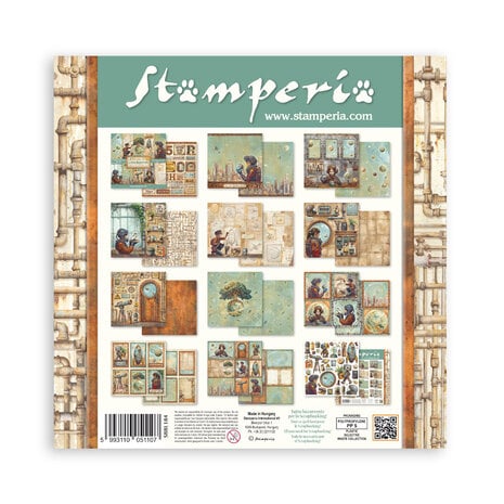 Stamperia A New Beginning 12x12 Inch Paper Pack (Double Face) (SBBL184)