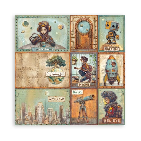 Stamperia A New Beginning 12x12 Inch Paper Pack (Single Face) (SBBXLB35)