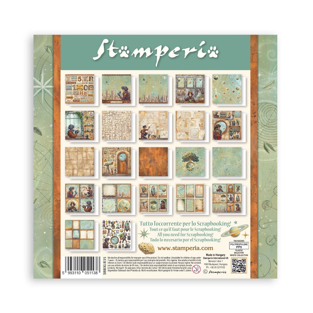 Stamperia A New Beginning 12x12 Inch Paper Pack (Single Face) (SBBXLB35)