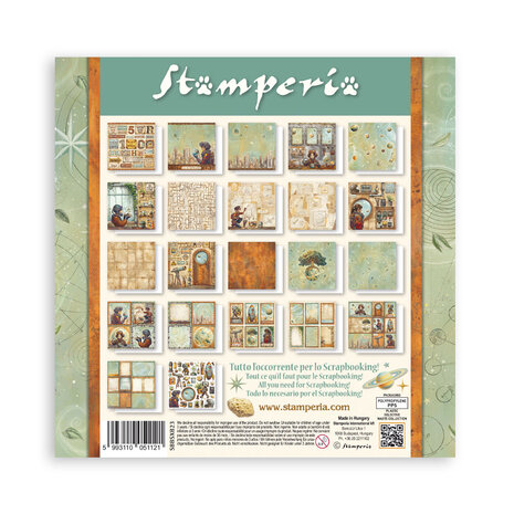 Stamperia A New Beginning 8x8 Inch Paper Pack (Single Face) (SBBSXB23)