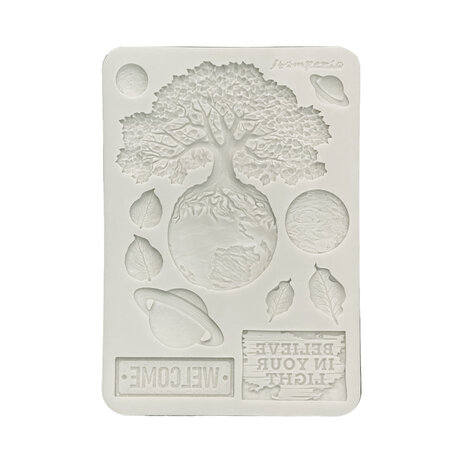 Stamperia A New Beginning A5 Silicon Mould Planets (KACMA607)
