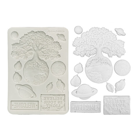 Stamperia A New Beginning A5 Silicon Mould Planets (KACMA607)