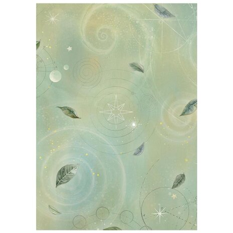 Stamperia A New Beginning A6 Rice Paper Backgrounds (8pcs) (DFSAK6052)