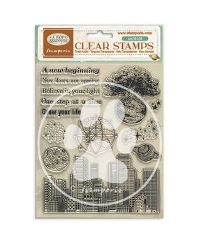 Stamperia A New Beginning Clear Stamp (WTK238)