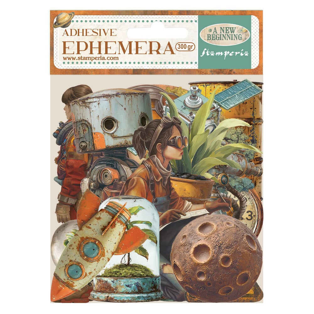 Stamperia A New Beginning Ephemera (41pcs) (DFLCT77)