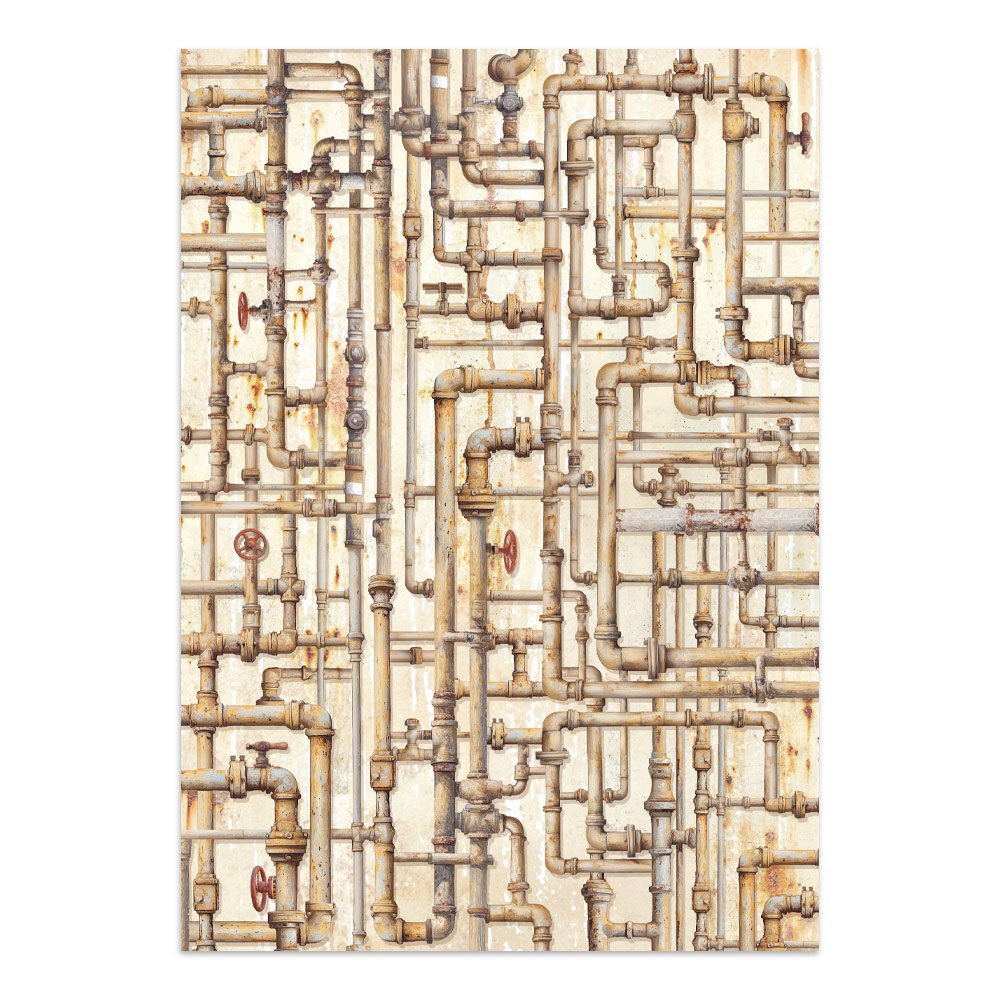 Stamperia A New Beginning Junk Journal Stickers, Backgrounds, Cut-Outs (SBJK16)