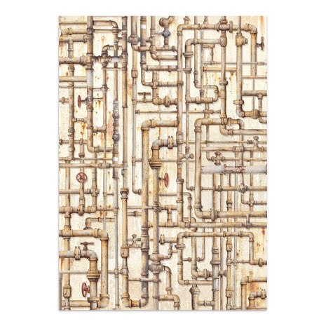 Stamperia A New Beginning Junk Journal Stickers, Backgrounds, Cut-Outs (SBJK16)