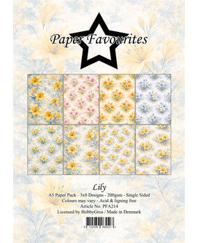 Paper Favourites Lily A5 Paper Pack (PFA214)
