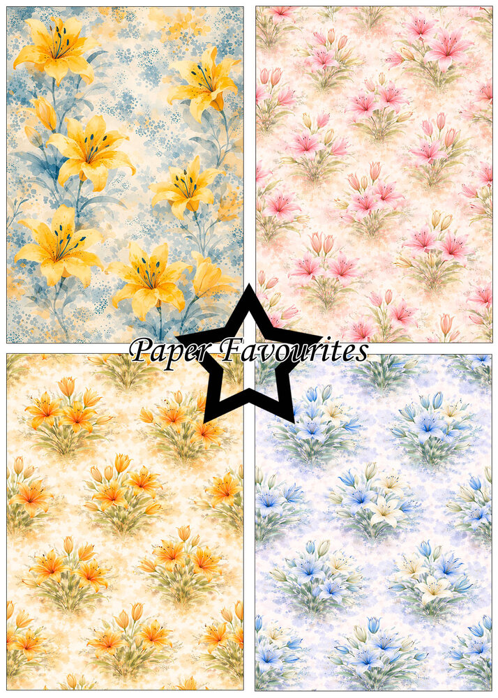 Paper Favourites Lily A5 Paper Pack (PFA214)