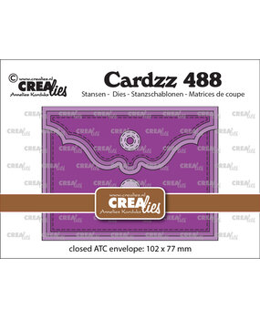 Crealies Cardzz Dies ATC Envelope Horizontal (CLCZ488)