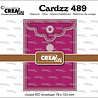 Crealies Cardzz Stansen ATC Envelop Verticaal (CLCZ489)