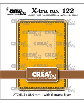 Crealies X-tra Stansen ATC Diaraam (CLXtra122)